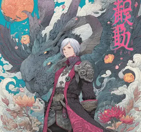 漫画阅读界面示意图，展示章节列表与阅读进度